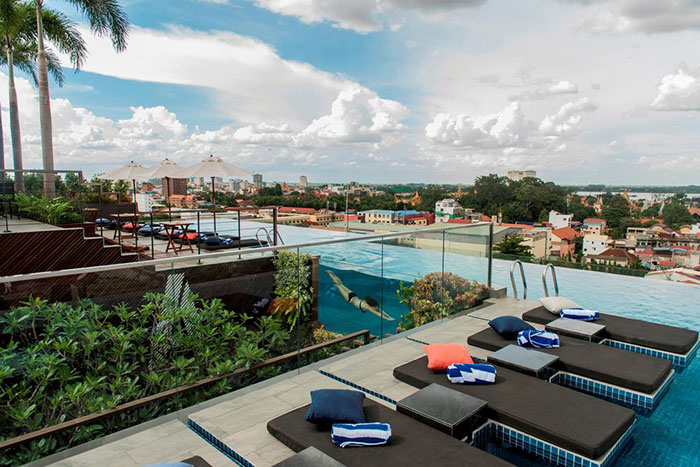 hôtels de luxe Phnom Penh Aquarius Hotel and Urban Resort